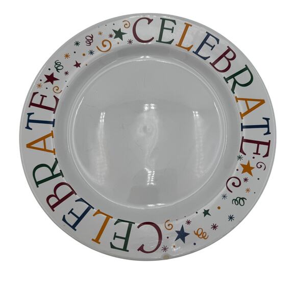 Celebrate Plate Pampered Chef Special Day Birthday Graduation 11" - Picture 2 of 6